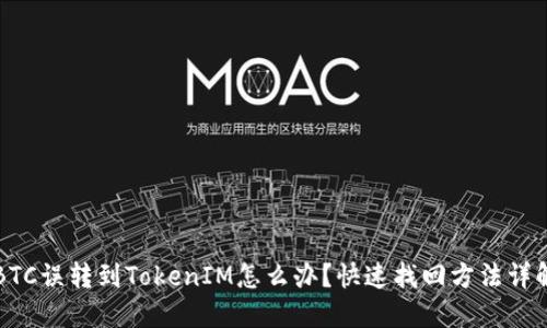 BTC误转到TokenIM怎么办?快速找回方法详解