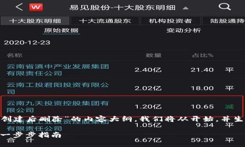 为了帮助您构建一个关于“tokenim创建后删除”的内容大纲，我们将从开始，并生成相关的关键词与详细的内容结构。

如何在Tokenim上创建和删除代币：一步步指南