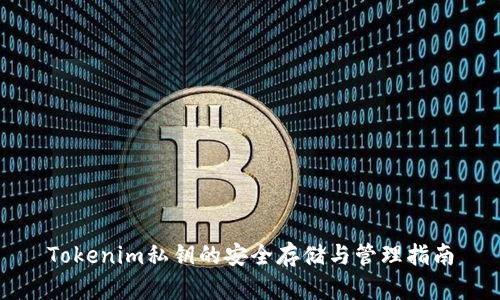 Tokenim私钥的安全存储与管理指南