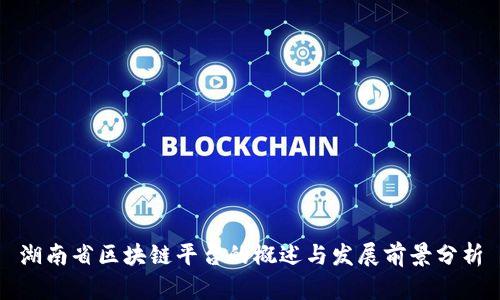 湖南省区块链平台的概述与发展前景分析