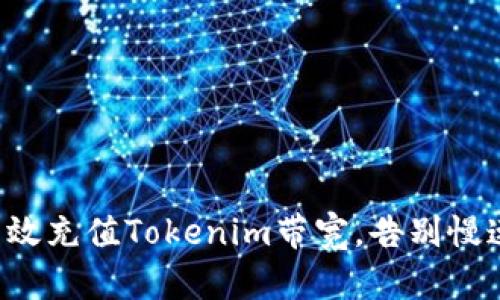 如何高效充值Tokenim带宽，告别慢速困扰！
