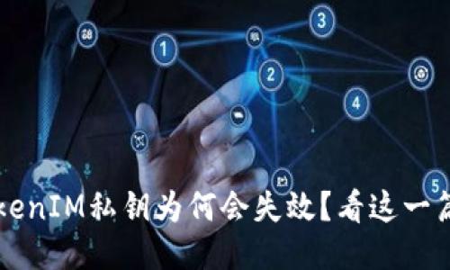 你的TokenIM私钥为何会失效？看这一篇就够了