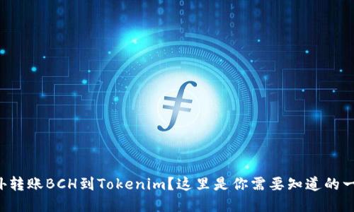 意外转账BCH到Tokenim？这里是你需要知道的一切！