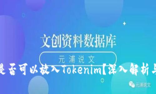 : 比特币是否可以放入Tokenim？深入解析与实用指南